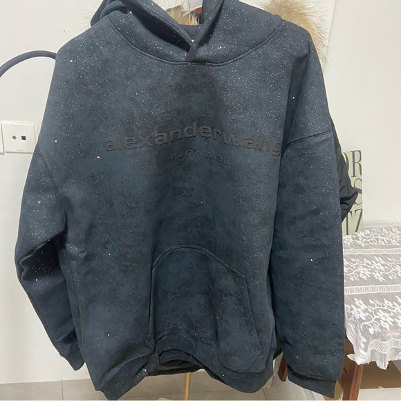 Alexander Wang Charcoal Speckled Blazer
